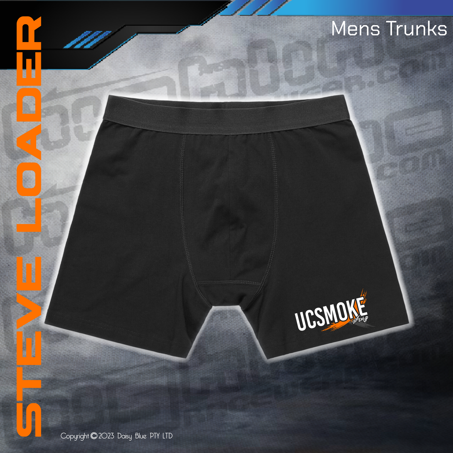 Mens Trunks - UCSmoke Light Em Up