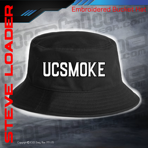 Embroidered Bucket Hat -  UCSmoke 2
