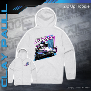 Zip Up Hoodie - Clay Paull