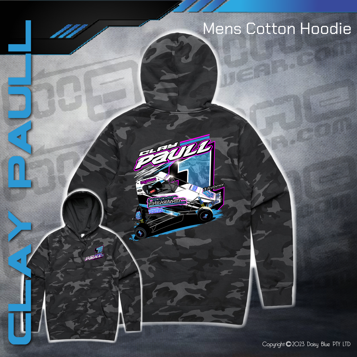 Camo Hoodie Clay Paull Highline Racewear