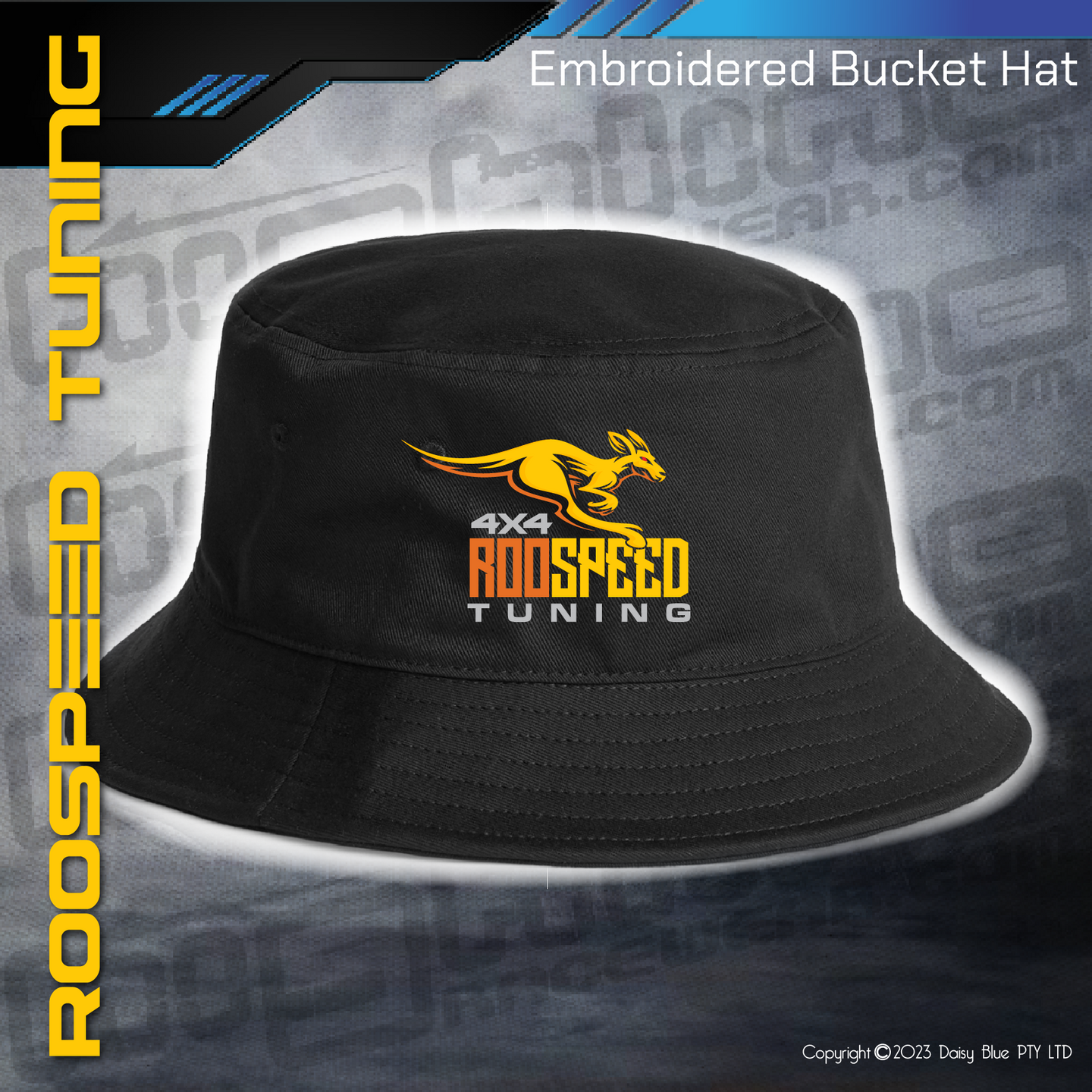Embroidered Bucket Hat - RooSpeed 4x4 Tuning