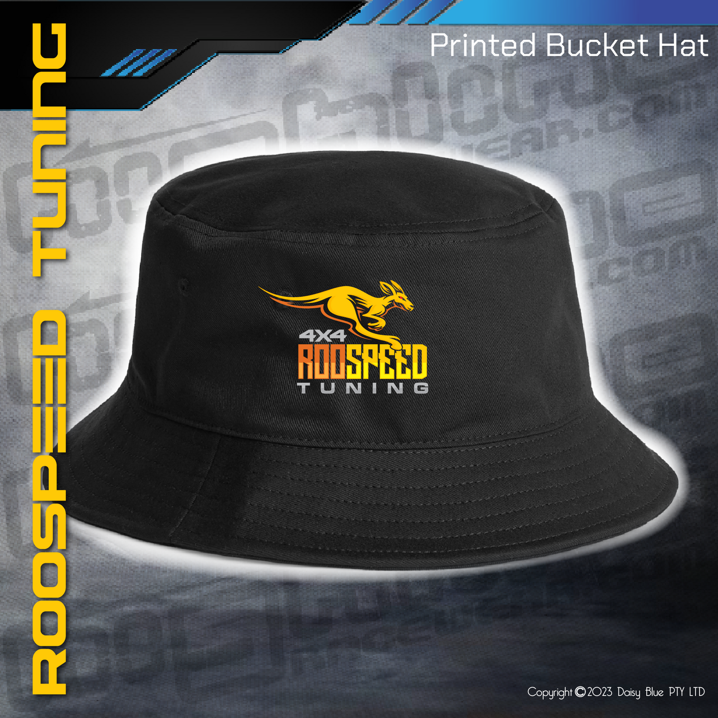 Printed Bucket Hat - RooSpeed 4x4 Tuning