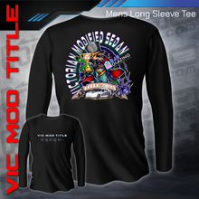 Load image into Gallery viewer, Long Sleeve Tee - Victorian Modified Sedan Title 2023
