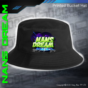 Printed Bucket Hat - Nans Dream