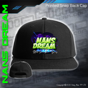 Printed Snap Back CAP - Nans Dream
