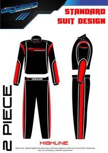 ADULT DRAG SUIT FULL KIT 2 PIECE - Double Layer - SFI 3.2a/5