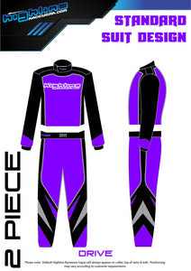 ADULT DRAG SUIT FULL KIT 2 PIECE - Double Layer - SFI 3.2a/5