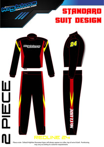 ADULT DRAG SUIT FULL KIT 2 PIECE - Double Layer - SFI 3.2a/5