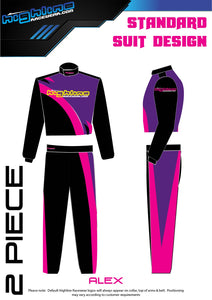 ADULT DRAG SUIT FULL KIT 2 PIECE - Double Layer - SFI 3.2a/5