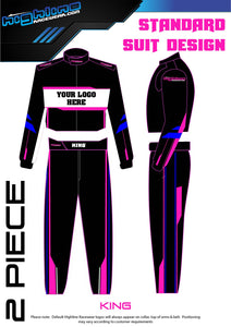ADULT DRAG SUIT FULL KIT 2 PIECE - Double Layer - SFI 3.2a/5