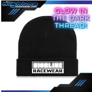 Cuff BEANIE - TRACK Glow in the Dark Thread