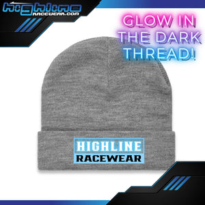 Cuff BEANIE - TRACK Glow in the Dark Thread