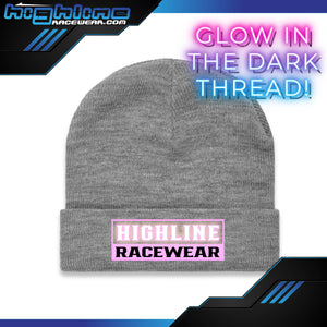 Cuff BEANIE - TRACK Glow in the Dark Thread