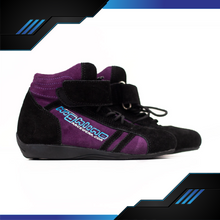 Load image into Gallery viewer, Kart Boots - Suede BLACK/PURPLE *SALE*
