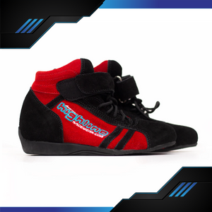 Kart Boots - Suede BLACK/RED *SALE*