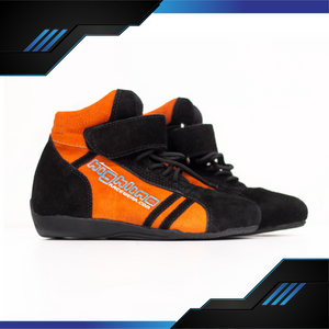 Kart Boots - Suede BLACK/ORANGE *SALE*