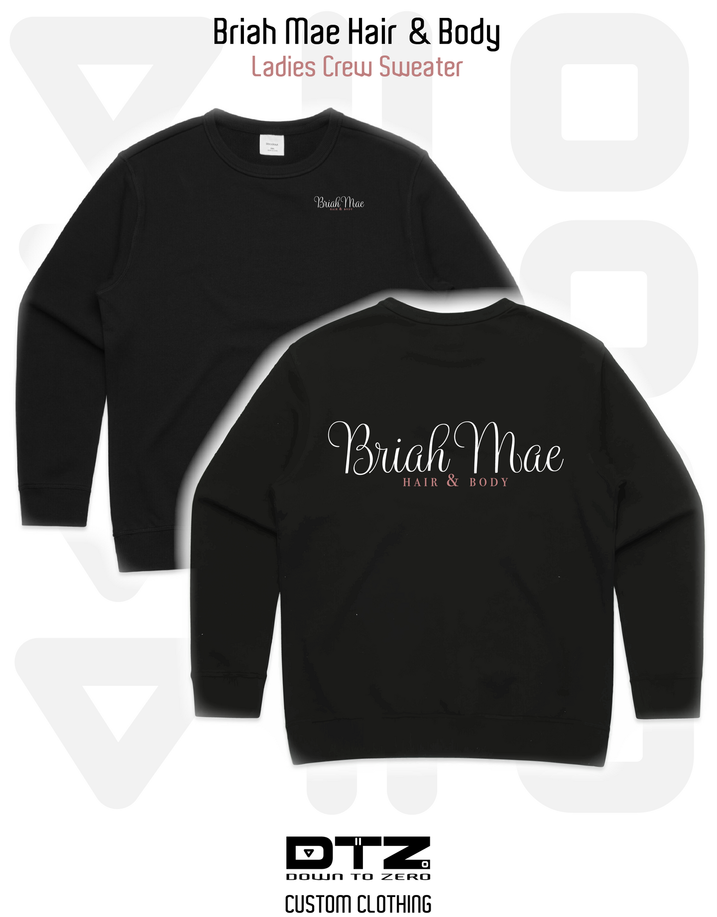 BRIAH MAE - PREMIUM CREW SWEATER