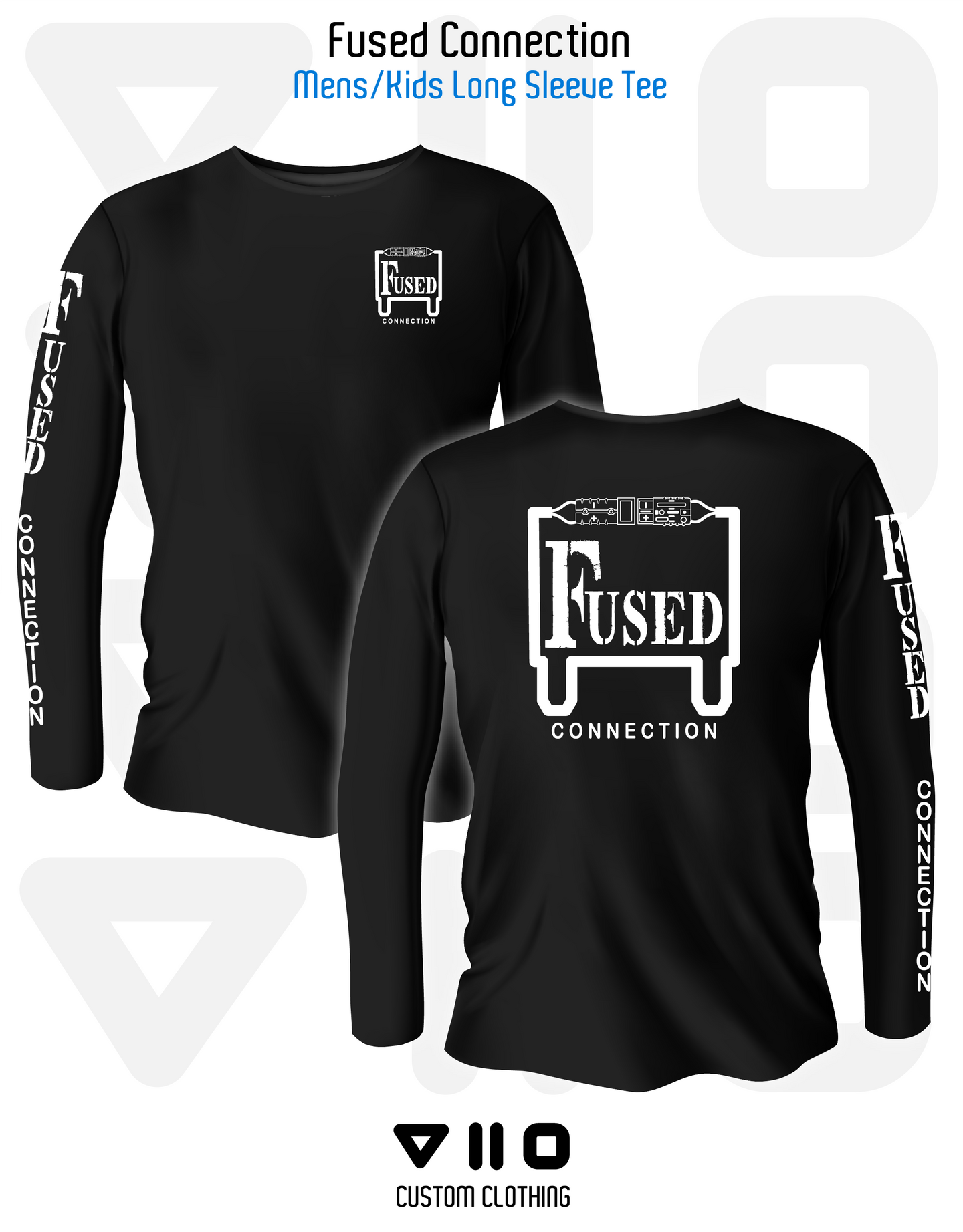 FUSED CONNECTION  - MENS/LADIES/KIDS LONG SLEEVE TEE