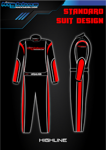 Adult Custom DOUBLE LAYER Race Suit - SFI 3.2a/5
