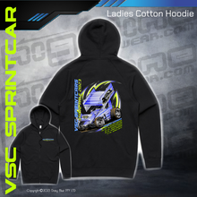 Load image into Gallery viewer, Zip Up Hoodie - VSC Sprintcars 2023
