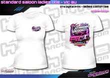 Load image into Gallery viewer, Adult Tee - Ladies Standard Saloon Title 2022
