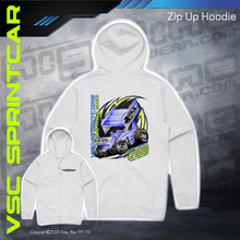 Load image into Gallery viewer, Zip Up Hoodie - VSC Sprintcars 2023
