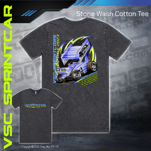 Stonewash Tee - VSC Sprintcars 2023